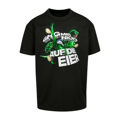 BastiGHG - GHG Mir nicht auf die Eier Green - T-Shirt